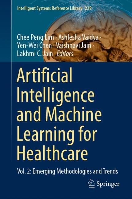Front cover_Artificial Intelligence and Machine Learning for Healthcare