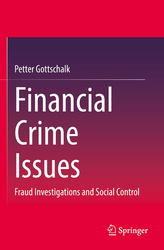 Front cover_Financial Crime Issues