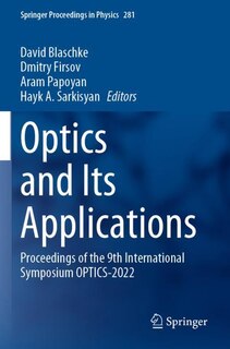 Front cover_Optics and Its Applications