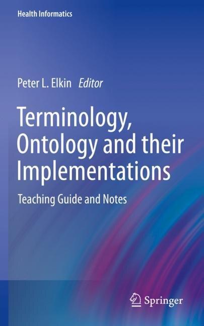 Front cover_Terminology, Ontology and their Implementations