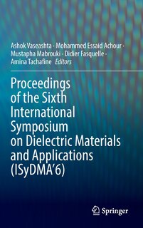 Couverture_Proceedings of the Sixth International Symposium on Dielectric Materials and Applications (ISyDMA'6