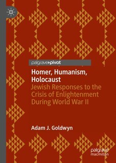 Couverture_Homer, Humanism, Holocaust