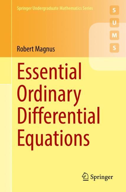 Front cover_Essential Ordinary Differential Equations