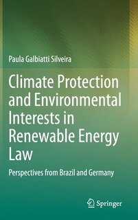 Couverture_Climate Protection and Environmental Interests in Renewable Energy Law