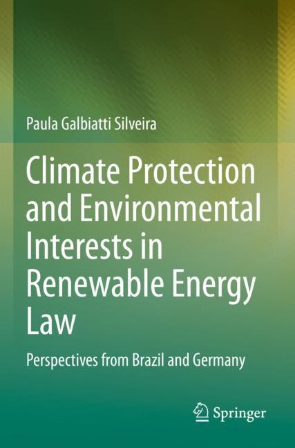 Front cover_Climate Protection and Environmental Interests in Renewable Energy Law