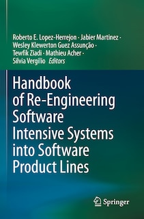 Front cover_Handbook of Re-Engineering Software Intensive Systems into Software Product Lines