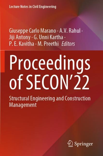 Couverture_Proceedings of Secon'22
