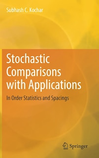 Front cover_Stochastic Comparisons with Applications