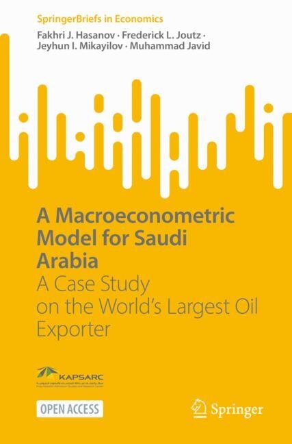 Front cover_A Macroeconometric Model for Saudi Arabia