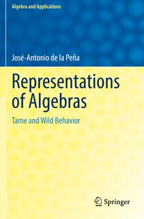 Front cover_Representations of Algebras