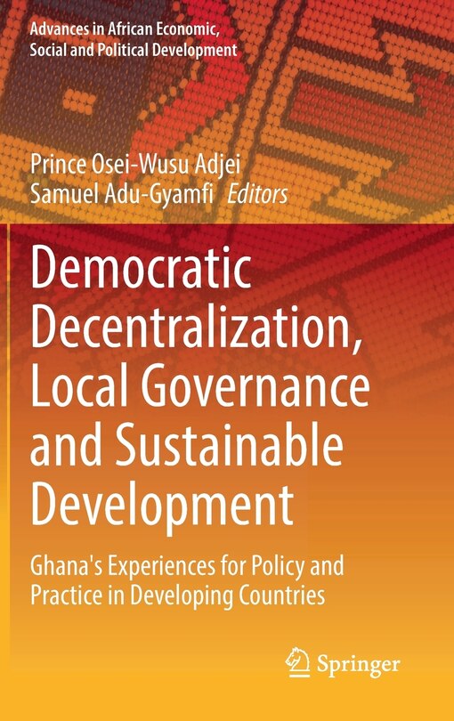 Couverture_Democratic Decentralization, Local Governance and Sustainable Development