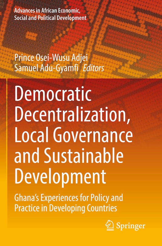 Couverture_Democratic Decentralization, Local Governance and Sustainable Development