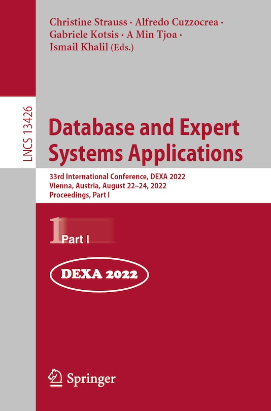 Front cover_Database and Expert Systems Applications