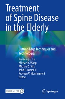 Couverture_Treatment of Spine Disease in the Elderly