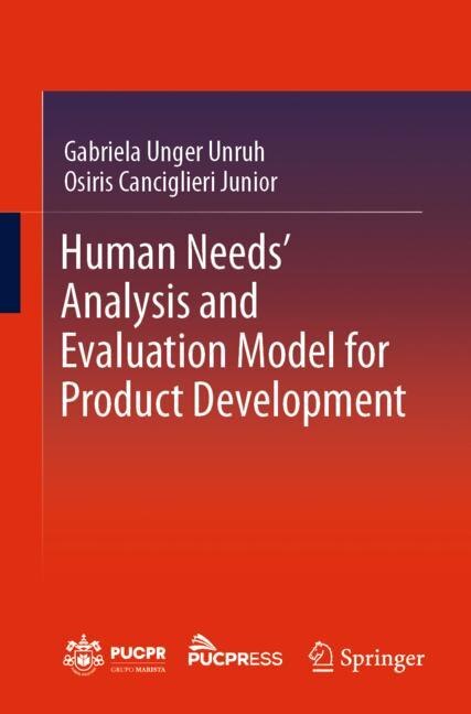 Couverture_Human Needs' Analysis and Evaluation Model for Product Development