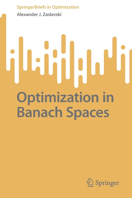 Front cover_Optimization in Banach Spaces