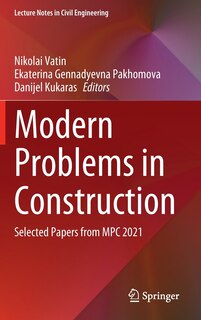 Front cover_Modern Problems in Construction