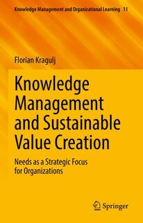Couverture_Knowledge Management and Sustainable Value Creation
