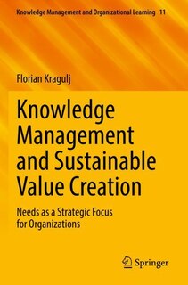 Front cover_Knowledge Management and Sustainable Value Creation