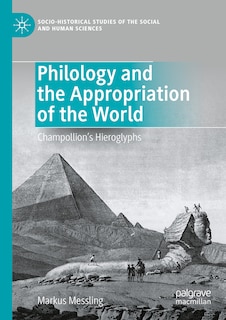 Couverture_Philology and the Appropriation of the World