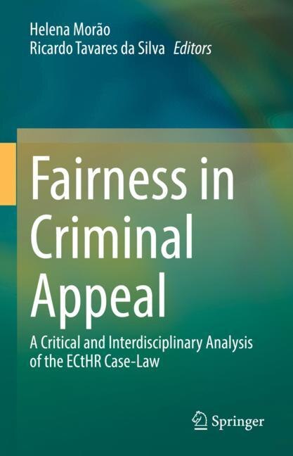Front cover_Fairness in Criminal Appeal