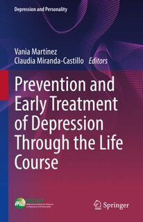 Front cover_Prevention and Early Treatment of Depression Through the Life Course