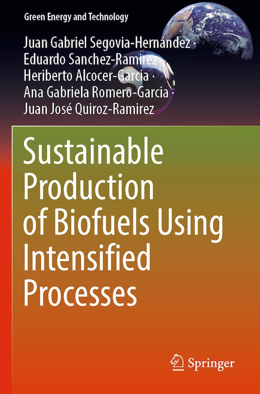 Couverture_Sustainable Production of Biofuels Using Intensified Processes