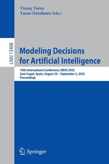 Front cover_Modeling Decisions for Artificial Intelligence