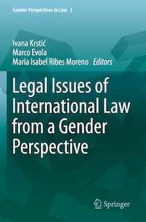 Couverture_Legal Issues of International Law from a Gender Perspective