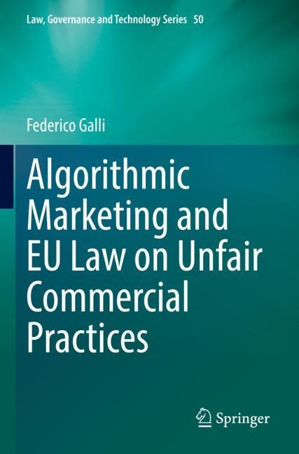 Front cover_Algorithmic Marketing and EU Law on Unfair Commercial Practices