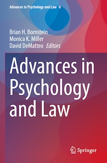 Couverture_Advances in Psychology and Law