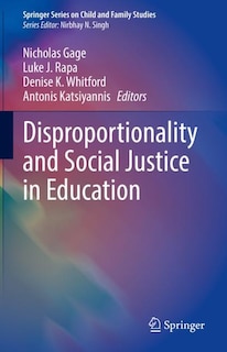 Couverture_Disproportionality and Social Justice in Education