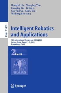 Couverture_Intelligent Robotics and Applications