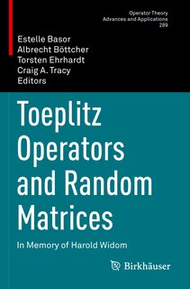 Couverture_Toeplitz Operators and Random Matrices