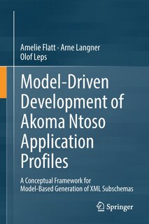 Front cover_Model-Driven Development of Akoma Ntoso Application Profiles