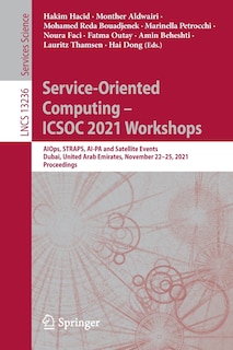 Front cover_Service-Oriented Computing - ICSOC 2021 Workshops