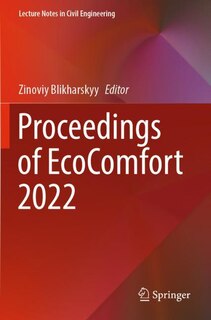 Couverture_Proceedings of EcoComfort 2022
