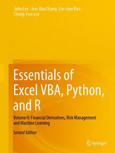 Couverture_Essentials of Excel VBA, Python, and R