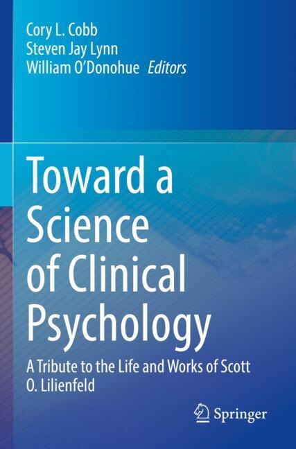 Front cover_Toward a Science of Clinical Psychology