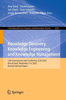 Couverture_Knowledge Discovery, Knowledge Engineering and Knowledge Management