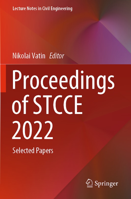 Front cover_Proceedings of Stcce 2022