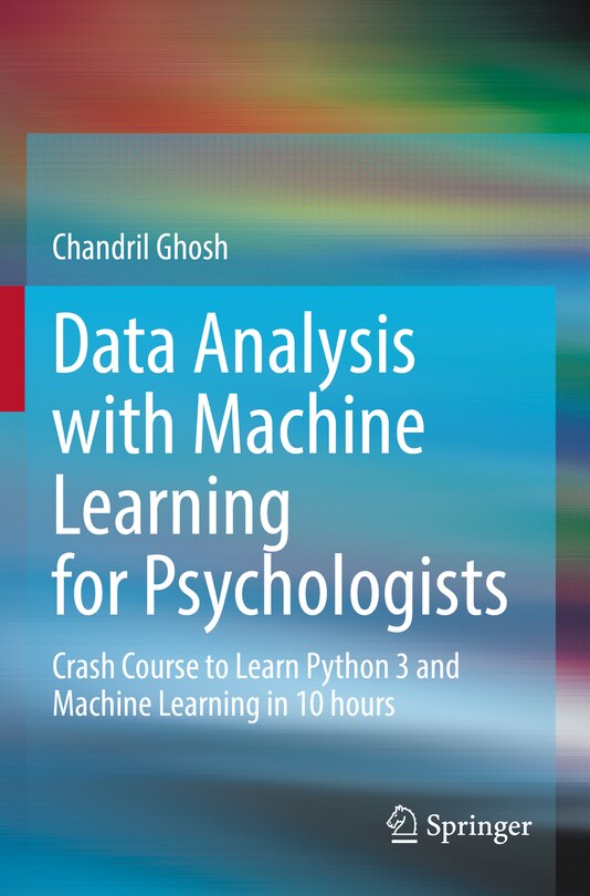 Front cover_Data Analysis with Machine Learning for Psychologists