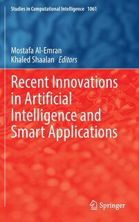 Front cover_Recent Innovations in Artificial Intelligence and Smart Applications