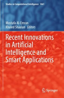 Front cover_Recent Innovations in Artificial Intelligence and Smart Applications