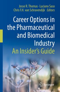 Front cover_Career Options in the Pharmaceutical and Biomedical Industry