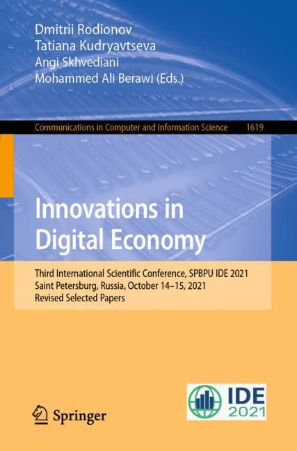 Couverture_Innovations in Digital Economy