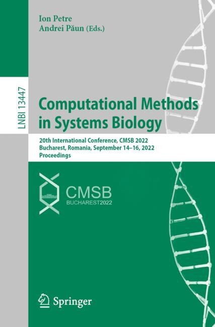 Front cover_Computational Methods in Systems Biology