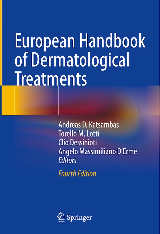Front cover_European Handbook of Dermatological Treatments