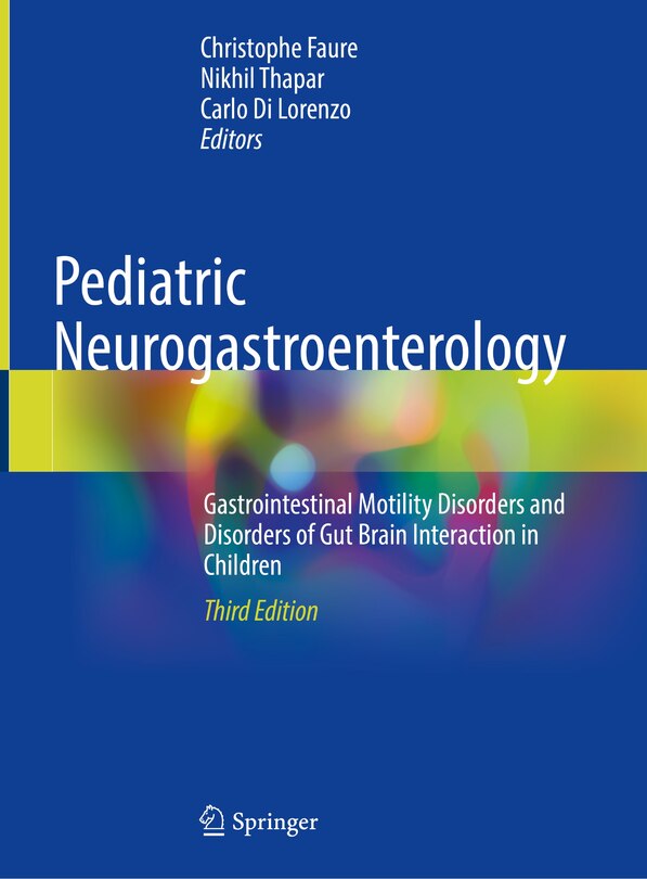 Couverture_Pediatric Neurogastroenterology