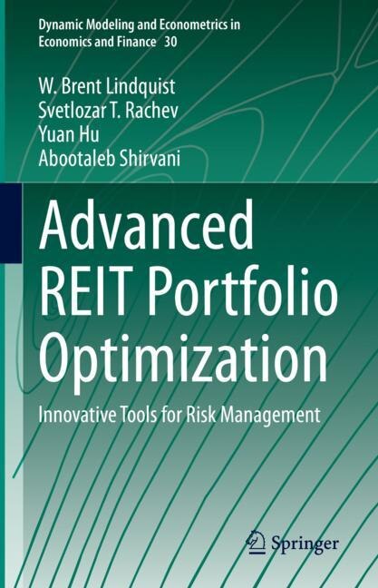 Front cover_Advanced REIT Portfolio Optimization